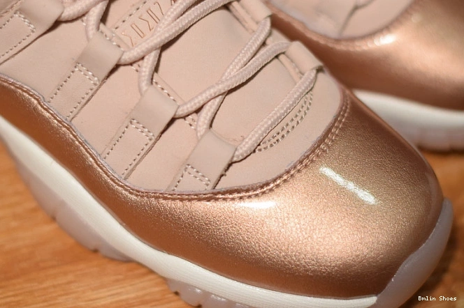 Bmlin Shoes GS Rose Low AH7860-105 Gold Jordan Air 11 0815